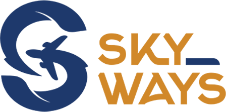 شعار سكاي ويز | لوجو شركة طرق السماء للسفر والسياحة